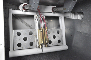 Vashon Ranger R7 aircraft have adjustable rudder pedals