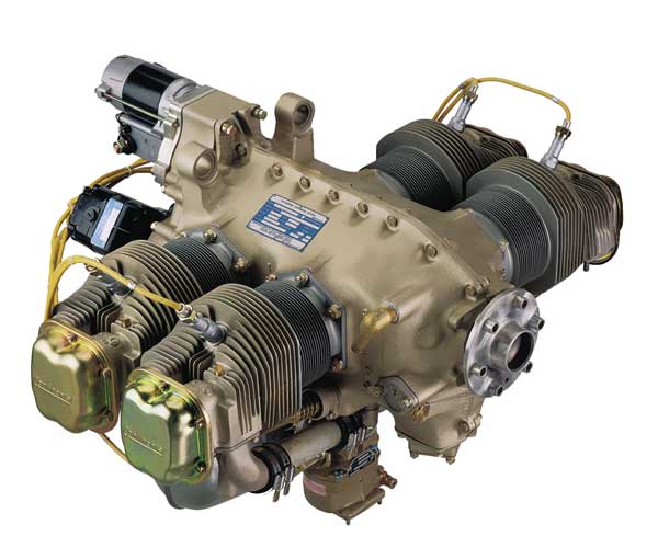 All Vashon Ranger R7 aircraft include a Continental O-200-D engine
