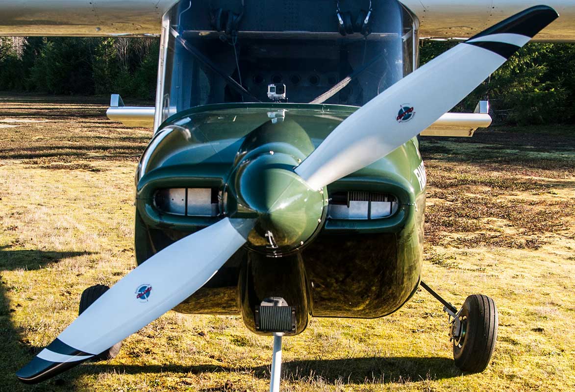 The Vashon Ranger R7 comes with a hybrid model Catto fixed-pitch propeller
